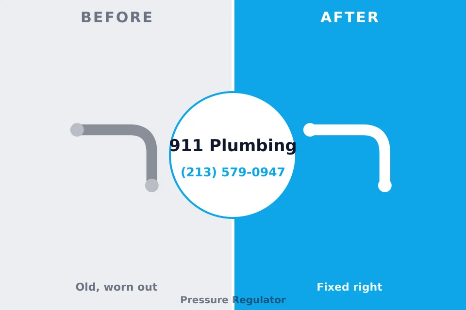 Before and after: plumbing repair Martha Lake, WA